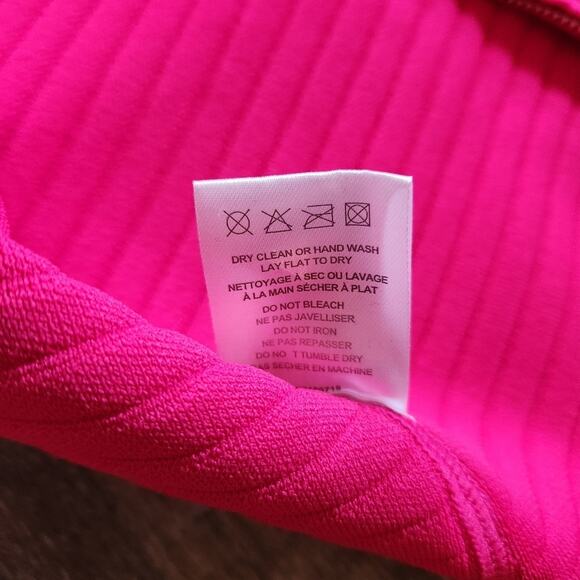 Retrofete Kylie Bandage Knit Dress in Dragon Fruit Pink Size XXS NWT Maxi - Picture 15 of 15